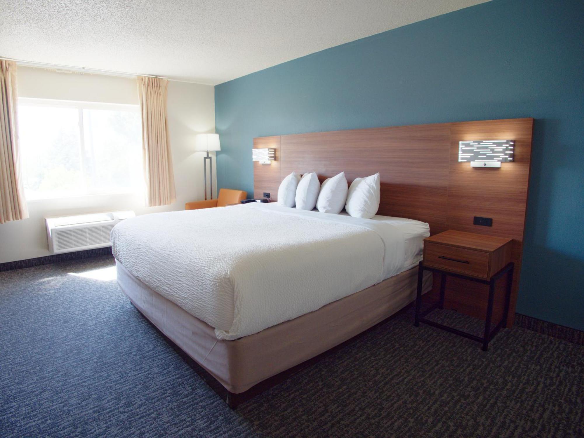 Hotel Ramada By Wyndham Coeur D'Alene Exterior foto